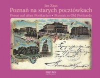 Poznań na starych pocztówkach - okładka książki