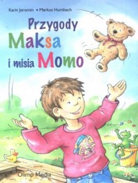 Przygody Maksa i misia Momo - okładka książki