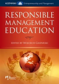 Responsible Management Education - okładka książki