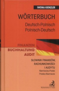 Słownik finansów, rachunkowości - okładka książki