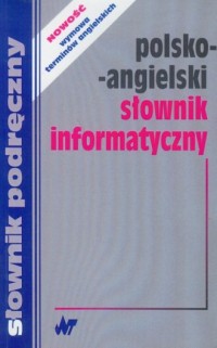 Słownik informatyczny polsko - - okładka książki