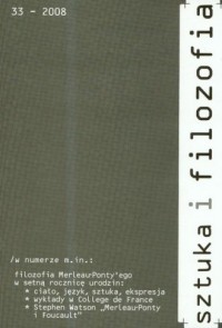 Sztuka i filozofia 33/2008 - okładka książki