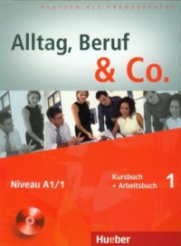Alltag Beruf & Co 1 Kursbuch + - okładka podręcznika