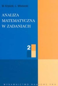 Analiza matematyczna w zadaniach - okładka książki