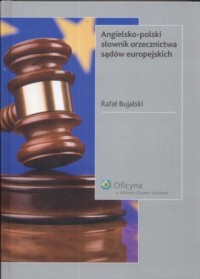 Angielsko-polski słownik orzecznictwa - okładka książki