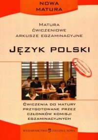 Arkusze egzaminacyjne. Język polski - okładka podręcznika