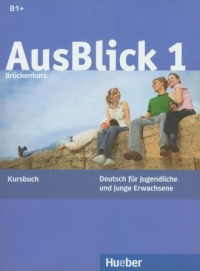 Ausblick 1. Kursbuch - okładka podręcznika