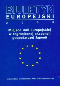 Biuletyn Europejski 2008 - okładka książki