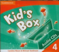 Kids Box 4 (CD audio) - okładka książki