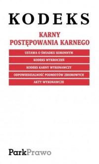 Kodeks karny postępowania karnego. - okładka książki