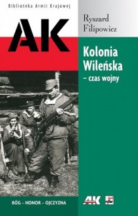 Kolonia Wileńska - czas wojny - okładka książki