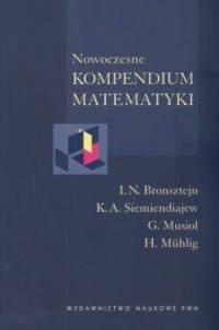 Nowoczesne kompendium matematyki - okładka książki