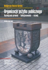 Organizacje pożytku publicznego - okładka książki