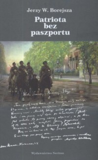 Patriota bez paszportu - okładka książki
