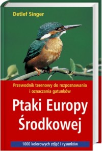 Ptaki Europy Środkowej - okładka książki