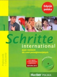 Schritte international 1. Podręcznik - okładka podręcznika
