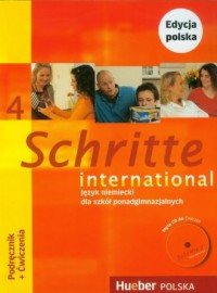Schritte international 4. Podręcznik - okładka podręcznika