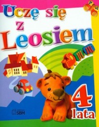 Uczę się z Leosiem. 4 lata - okładka książki
