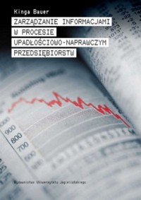 Zarządzanie informacjami w procesie - okładka książki