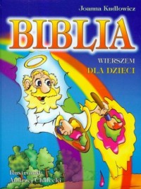 Biblia wierszem dla dzieci - okładka książki