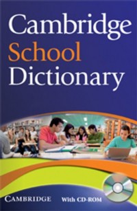 Cambridge school dictionary (+ - okładka książki