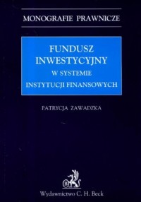 Fundusz inwestycyjny w systemie - okładka książki