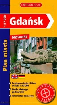 Gdańsk (plan miasta) - okładka książki