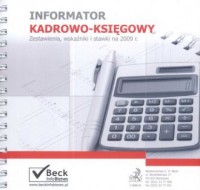 Informator kadrowo-księgowy 2009 - okładka książki