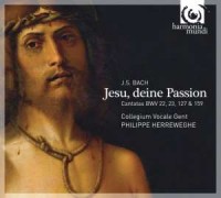 Jesu, deine Passion. Cantatas BWV - okładka płyty