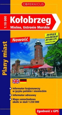 Kołobrzeg, Mielno, Ustronie Morskie - okładka książki