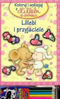 Lillebi i przyjaciele z kredkami - okładka książki