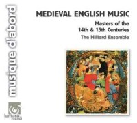 Medieval english music - okładka płyty