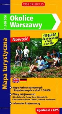 Okolice Warszawy - okładka książki