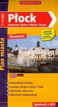 Płock, Gostynin, Kutno, Płońsk, - okładka książki
