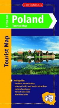 Poland Tourist Map - okładka książki