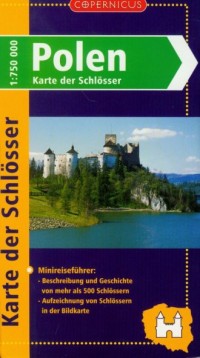 Polen Karte der Schlösser / Polska - okładka książki