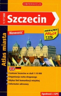 Szczecin. Atlas miasta - okładka książki