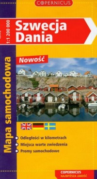 Szwecja, Dania - okładka książki