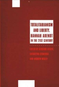 Totalitarianism and liberty. Hannah - okładka książki
