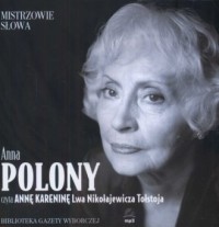 Anna Polony czyta Annę Kareninę - pudełko audiobooku
