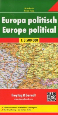 Europa politisch / Europa politico - okładka książki