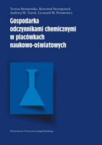 Gospodarka odczynnikami chemicznymi - okładka książki