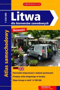 Litwa dla kierowców zawodowych - okładka książki