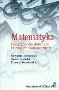 Matematyka. Podręcznik dla studentów - okładka książki