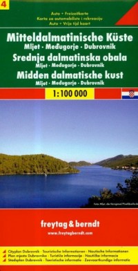 Middle Dalmatian Coast road - okładka książki