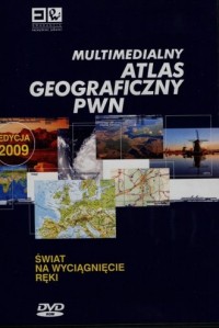 Multimedialny atlas geograficzny - okładka książki