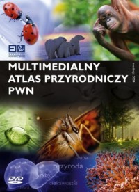 Multimedialny atlas przyrodniczy - okładka książki