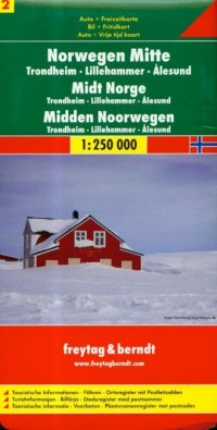 Norwegen Mitte - okładka książki