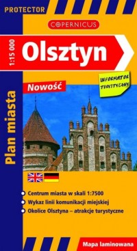 Olsztyn (plan miasta) - okładka książki