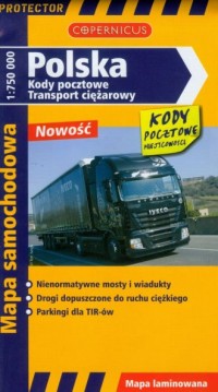Polska Kody pocztowe Transport - okładka książki